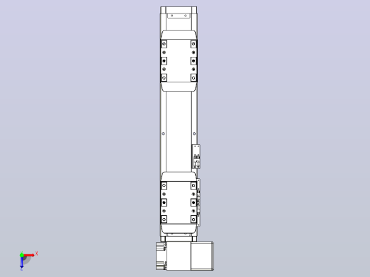 皮带直线轴双滑块型TPA-GCBS-80-P60-L75-RP-M20-N3俯视缩略图