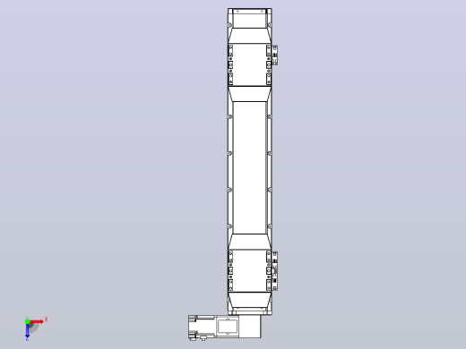 皮带直线轴双滑块型TPA-GCBS-120-P70-L175-DR-M20-N3俯视缩略图