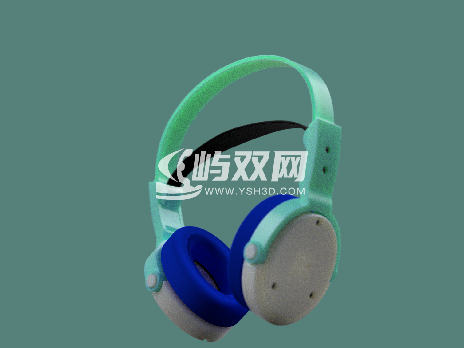 耳机模型模型