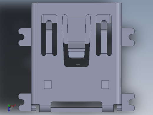 manifold_solid_brep_58346_1_1接口，插口，卡槽，网络插口俯视缩略图