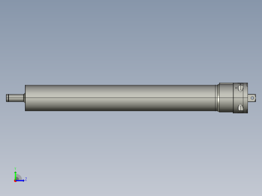 SM35S标准型管状电机[SM35S-10-17]左视缩略图
