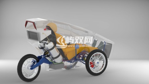 氢气驱动三轮车缩略图