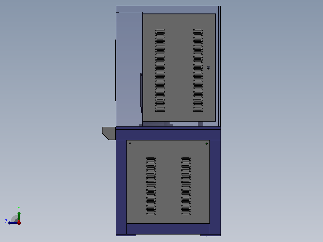 保温杯嘴焊接设备sw17可编辑右视图
