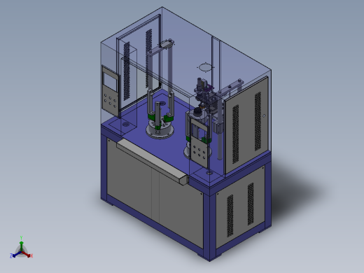保温杯嘴焊接设备sw17可编辑正等轴测缩略图
