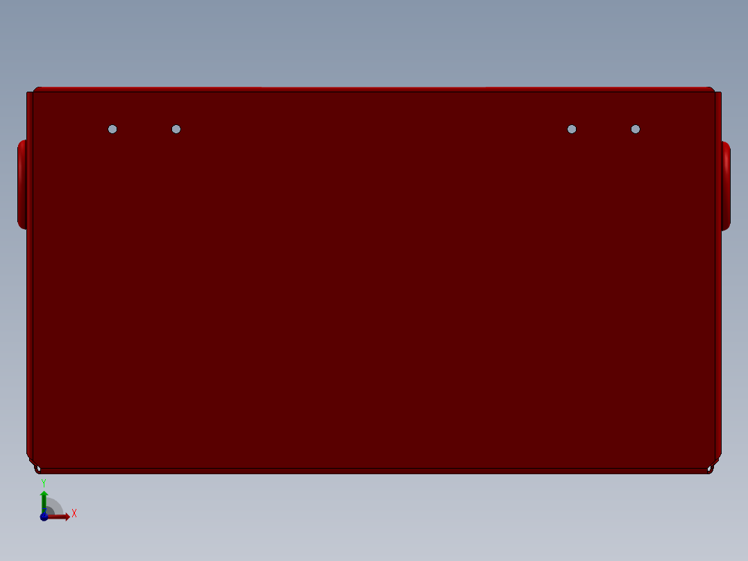 SolidWorks 工具盒图纸前视图