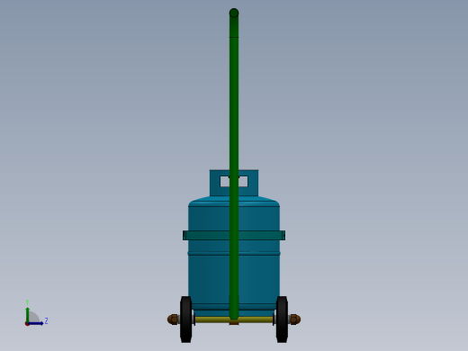液化气罐搬运车搬运设备SW2010左视缩略图