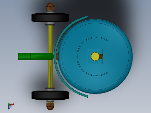 液化气罐搬运车搬运设备SW2010俯视缩略图