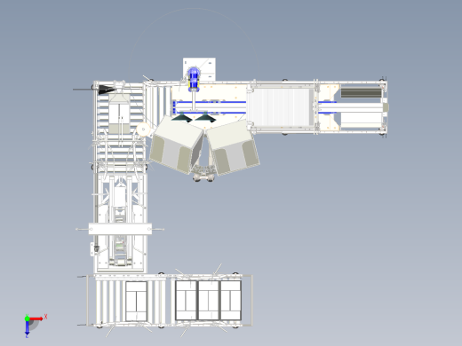 包装线俯视缩略图