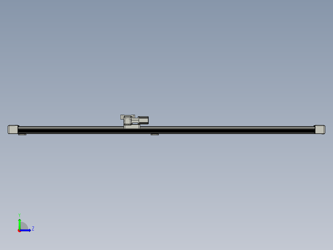 JD60C模组 工字形XY平躺左视图