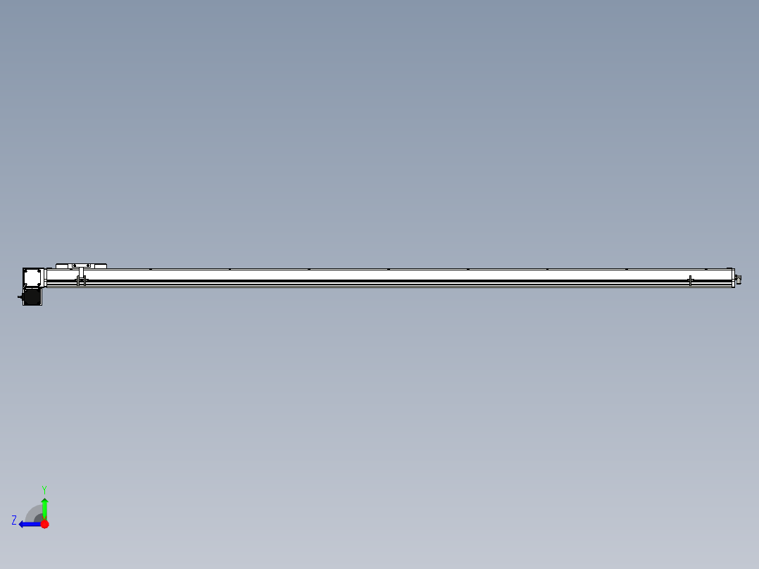 Toyo东佑达直线模组-ECB14-2300-LD右视图