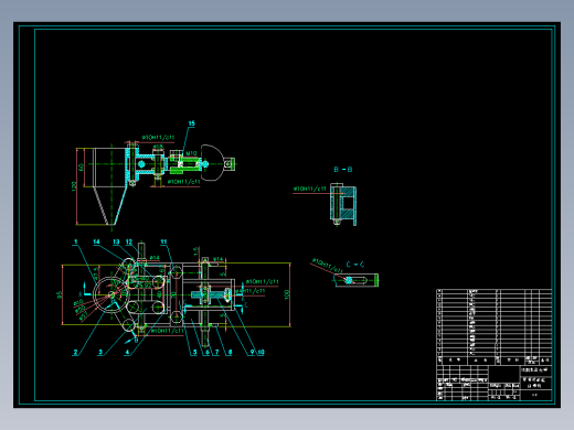 E1034-悬杯式蔬菜移栽机设计 CAD+说明书