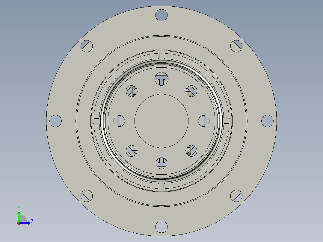 斜齿PHF060-L2 14-50-70-M5.STEP左视图