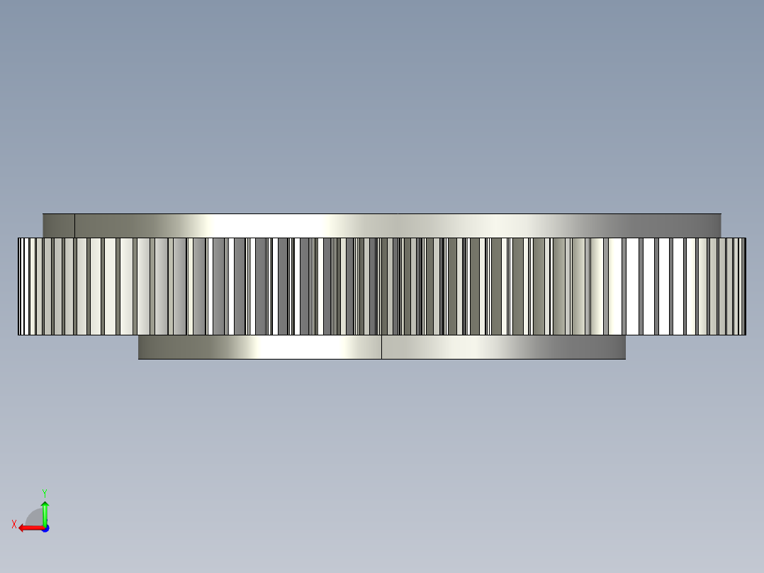回转支承011.20.200后视图