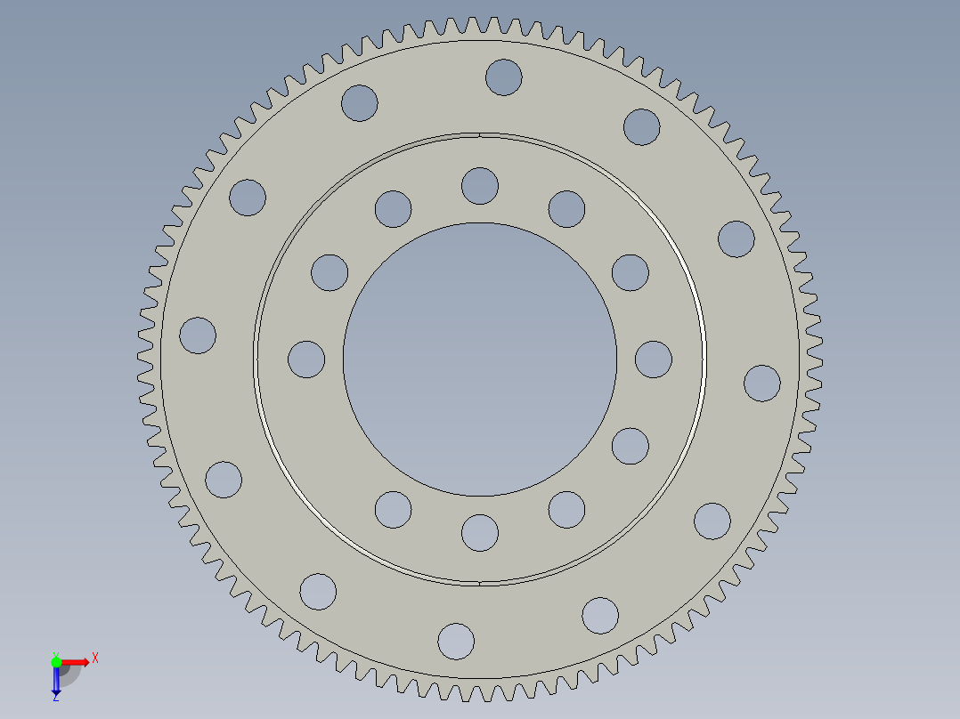 回转支承011.20.200俯视图
