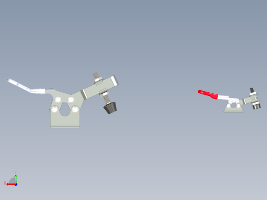 快速夹具水平式夹钳后视缩略图