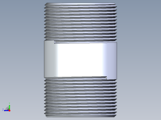 聚氯乙烯配件33-Sch80_Nipple_MPTxMPT_861-215_1.5in x 3in右视缩略图