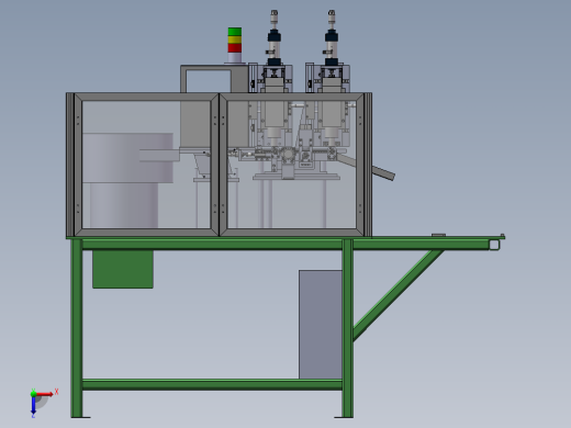 佳位通孔倒角一体机俯视缩略图