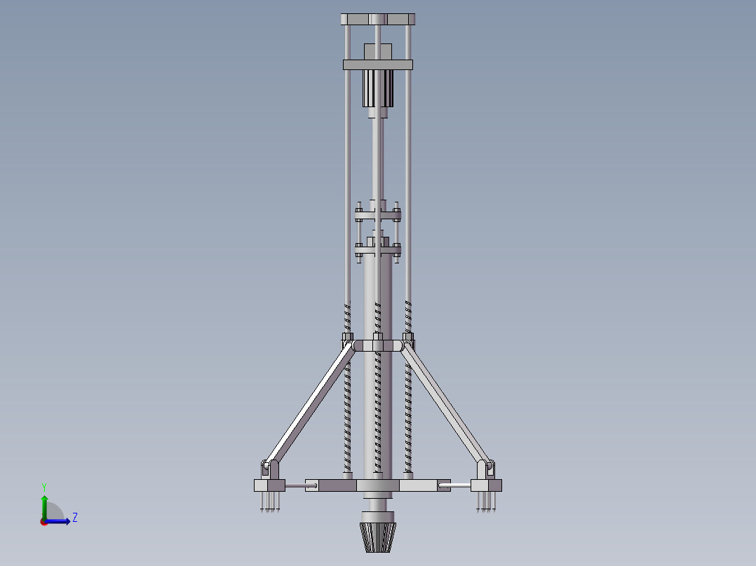 土壤检测用土壤取样装置==1586191==100左视图