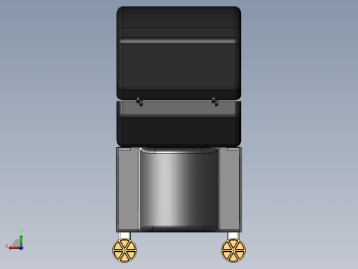 便携式可移动烧烤炉后视缩略图