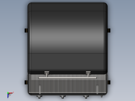 便携式可移动烧烤炉俯视缩略图