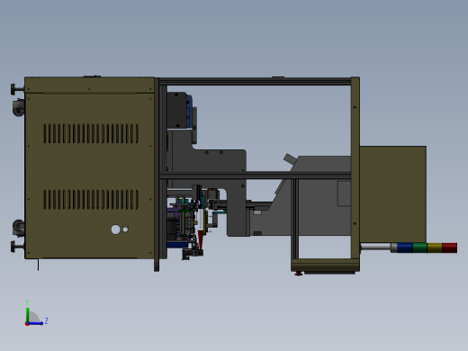 集条码扫描检测非标机左视缩略图