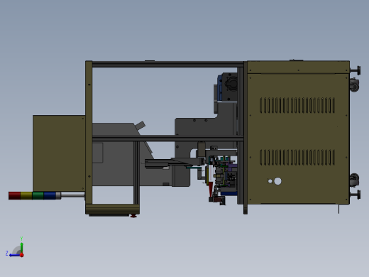 集条码扫描检测非标机右视缩略图