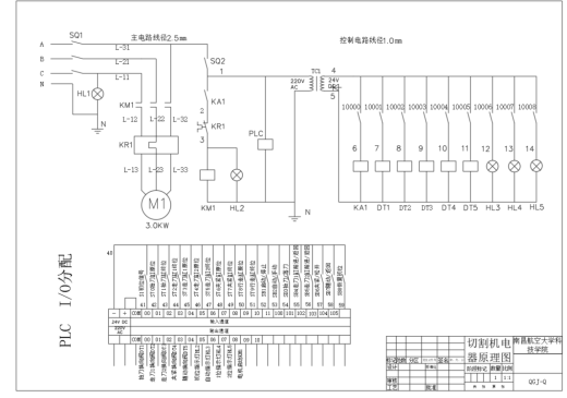 PLC控制得气动随动铸棒线切割机设计含SW三维图==1193976==500缩略图