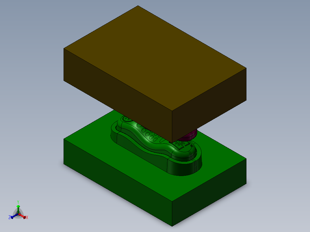 SolidWorks开模仿形正等轴测图