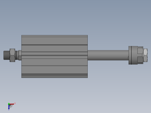 气缸ACQD80x100SB俯视缩略图