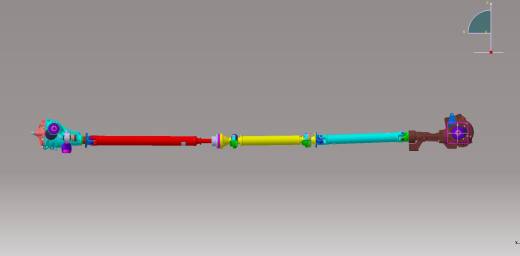 四驱传动轴系统模型801328缩略图
