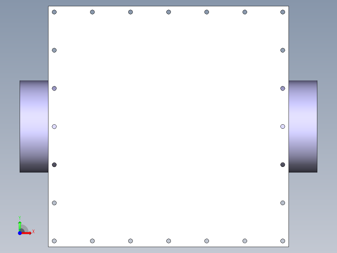 [PVC x PVC_FPM] 手动阀箱Manual Valve Box前视图