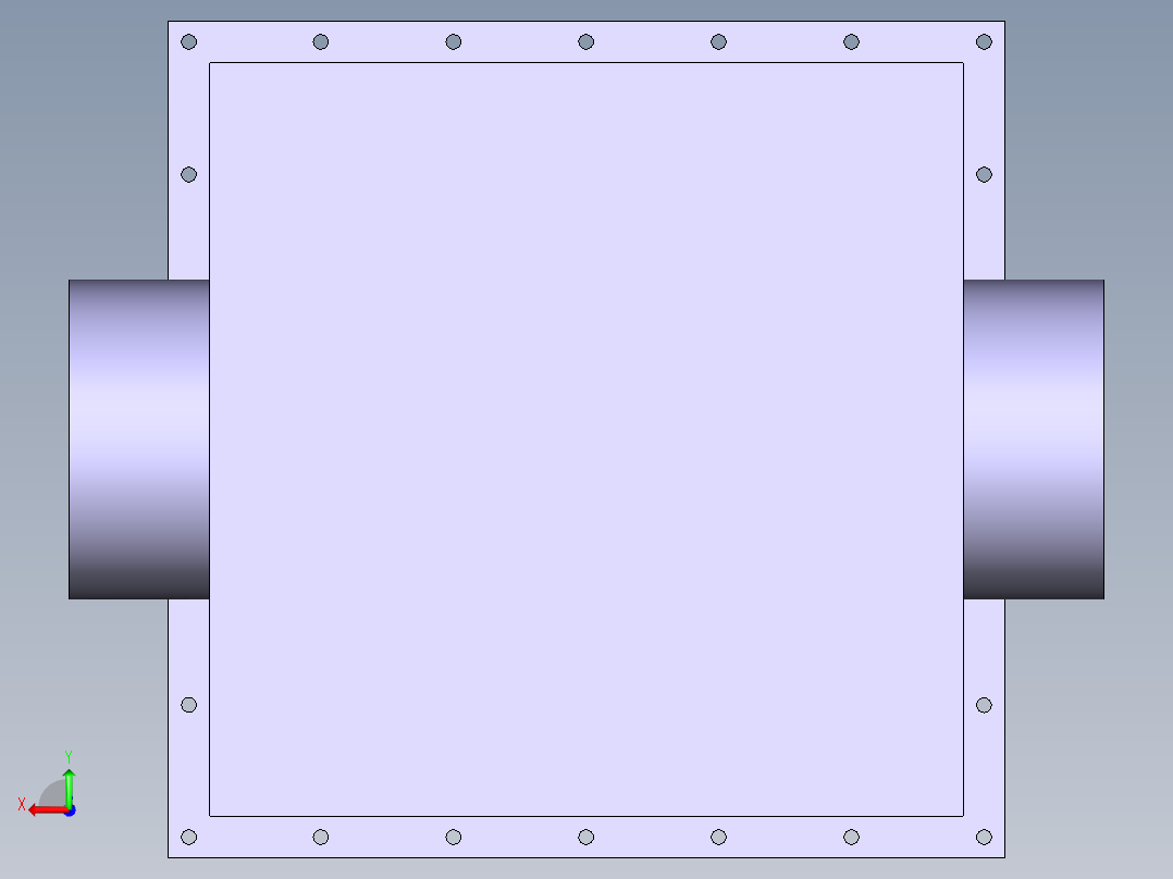 [PVC x PVC_FPM] 手动阀箱Manual Valve Box后视图