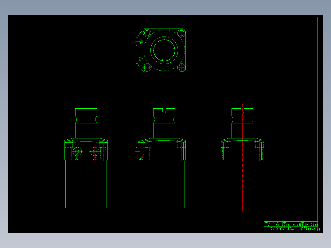 LHS1050-CL-F多系列多零件图纸模型