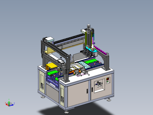 三头距离自动调整液晶背板点胶机sw20可编辑