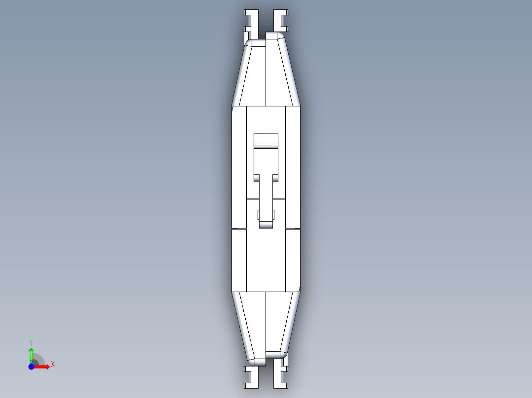 Souriau SMS系列连接器包-6P__SMS6PDH3__SMS6RDH3__RC16M23K前视图