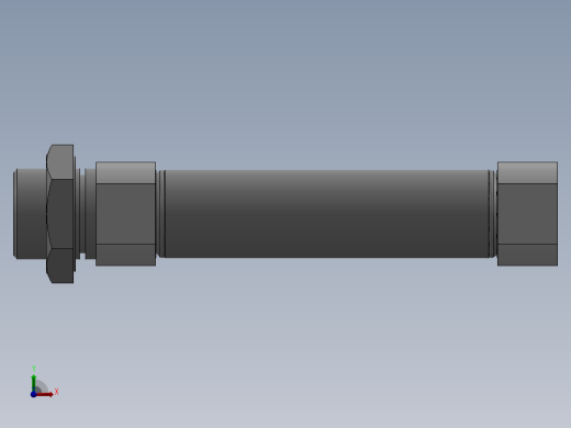 标准气缸 亚德客 MI20x50SU-缸体前视缩略图
