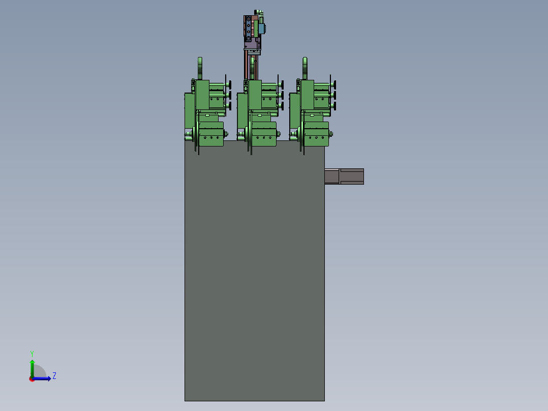BD-3160 3C 内存主板自动摆盘组装机左视图