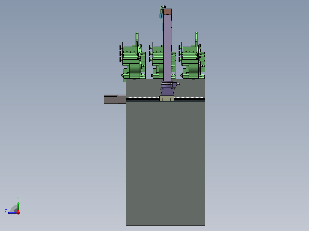 BD-3160 3C 内存主板自动摆盘组装机右视图