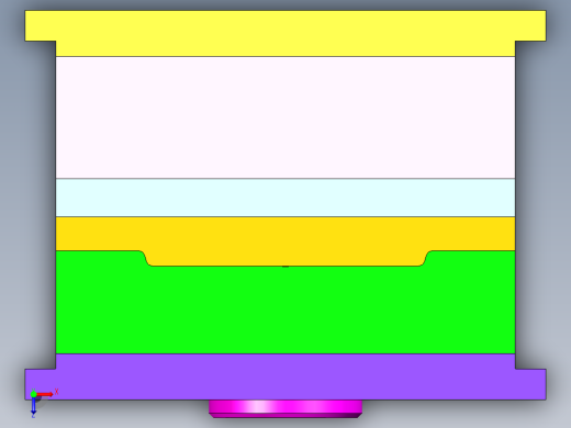 注塑模具、模具(68)俯视缩略图