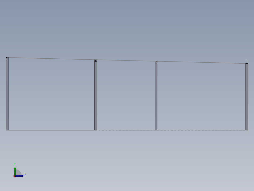 金属结构左视图