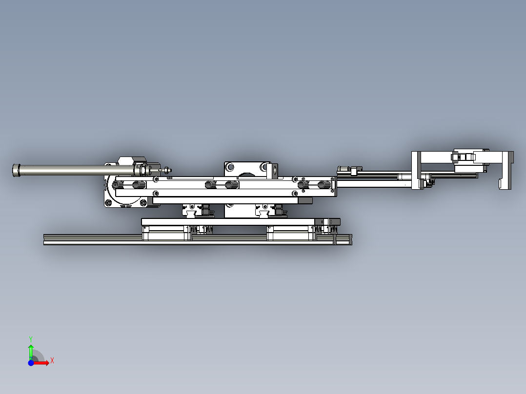 反面推料机构1前视图