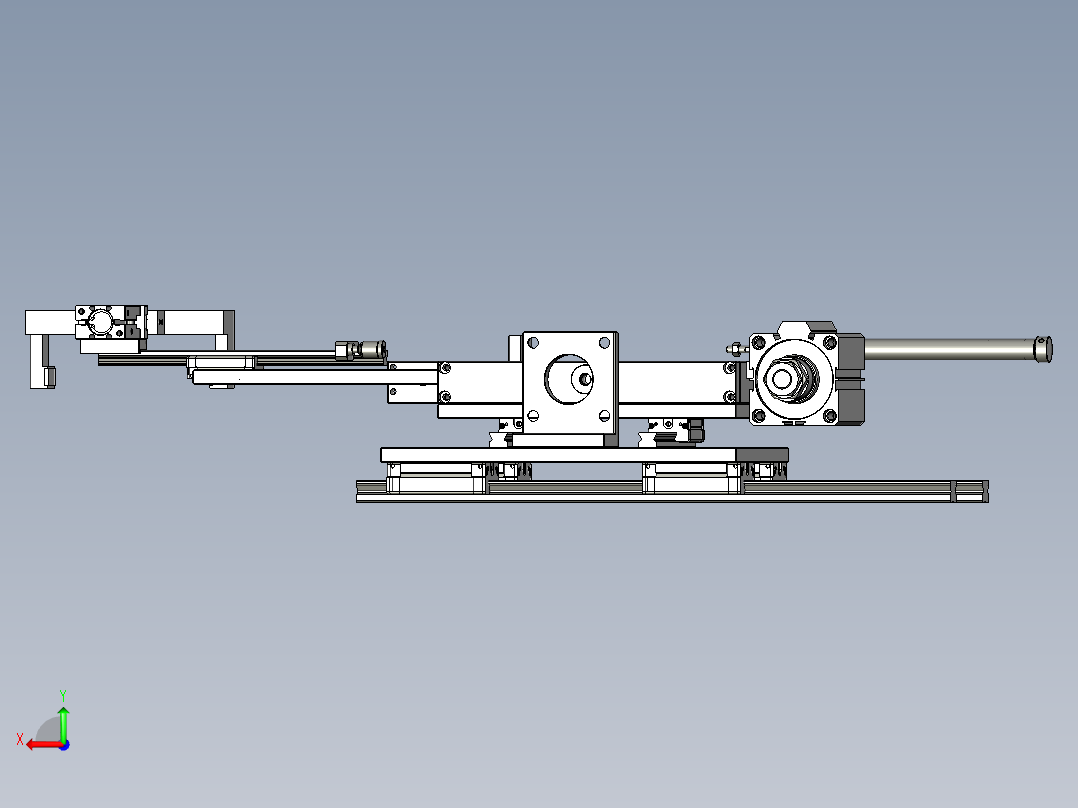 反面推料机构1后视图