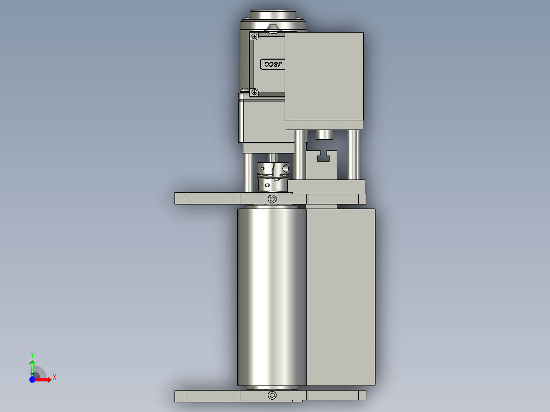 JC-流线输送不良产品总装前视图