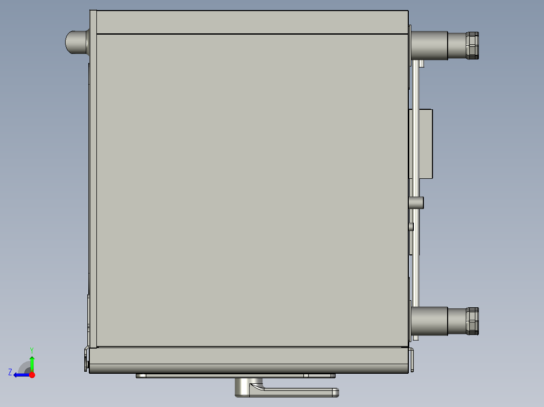 大烤箱蒸烤一体式右视图