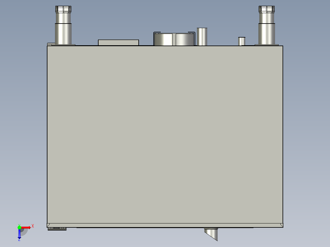 大烤箱蒸烤一体式俯视图