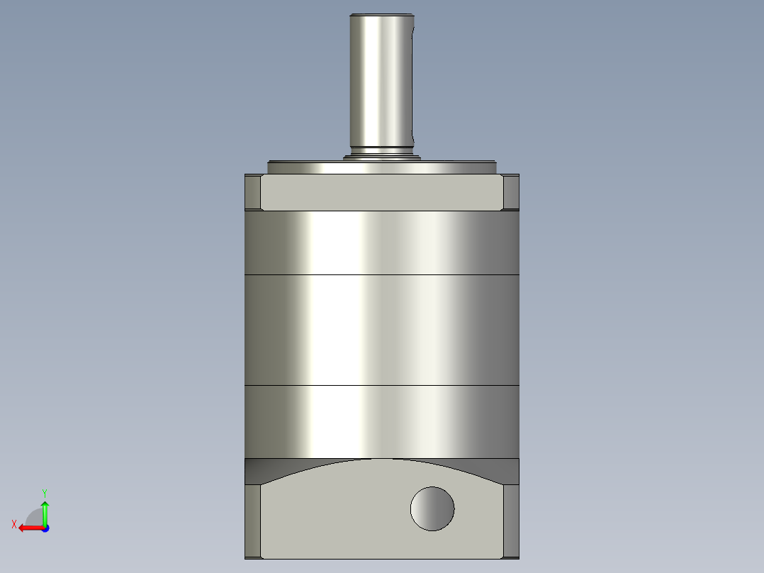 PLF060单级减速比10-1后视图