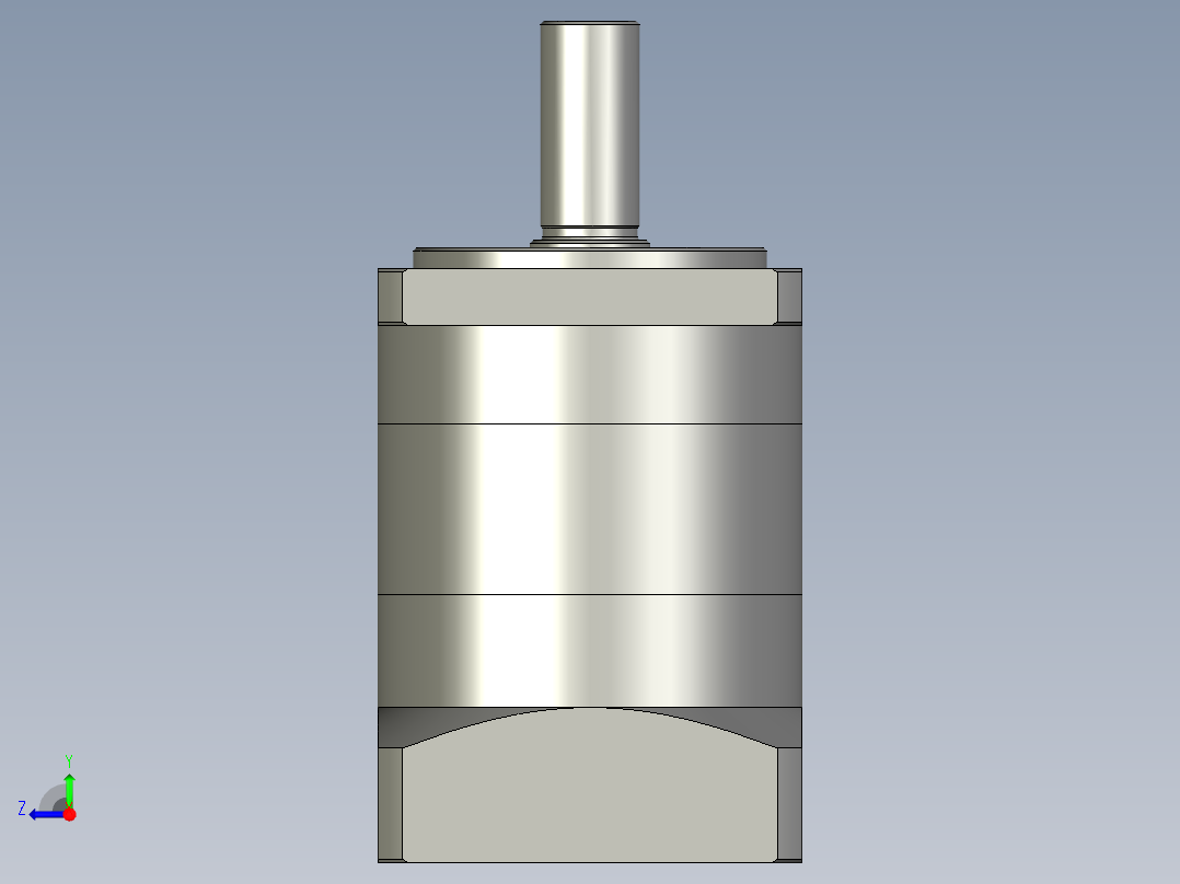 PLF060单级减速比10-1右视图