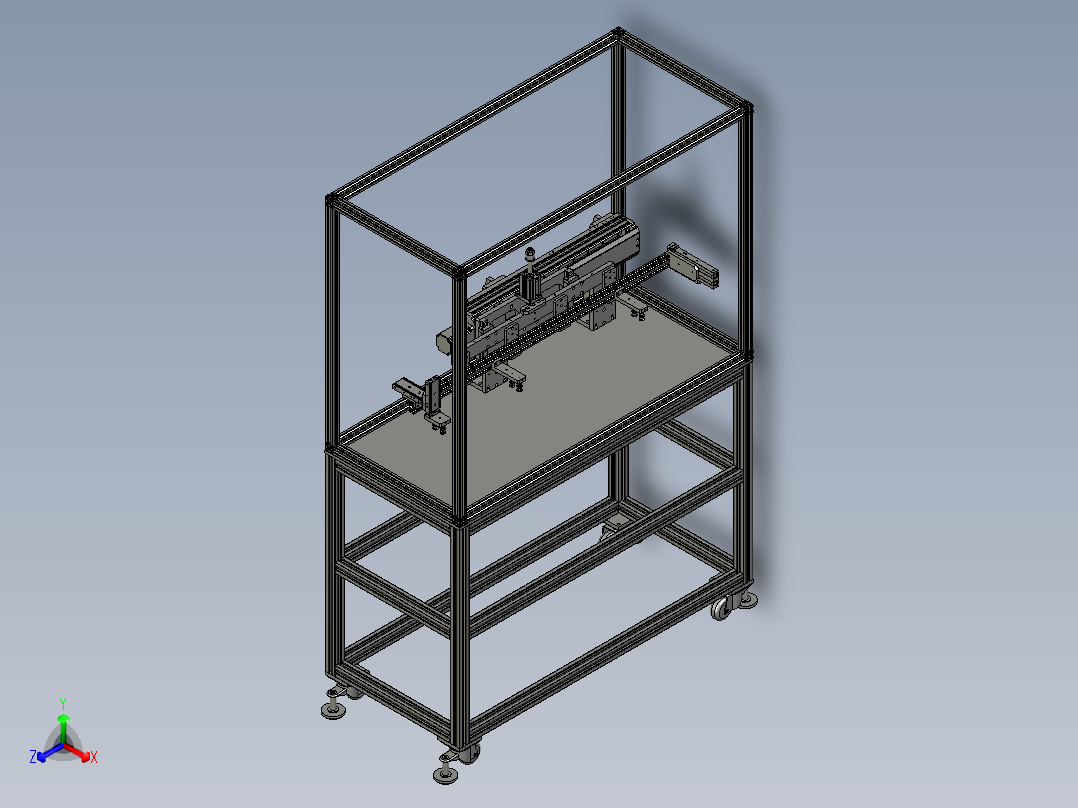 可组合安装的真空取料抓手正等轴测图