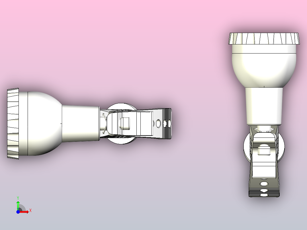 花园洒水喷头前视图
