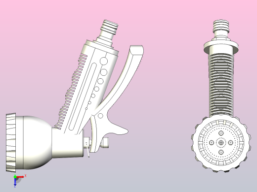 花园洒水喷头俯视缩略图